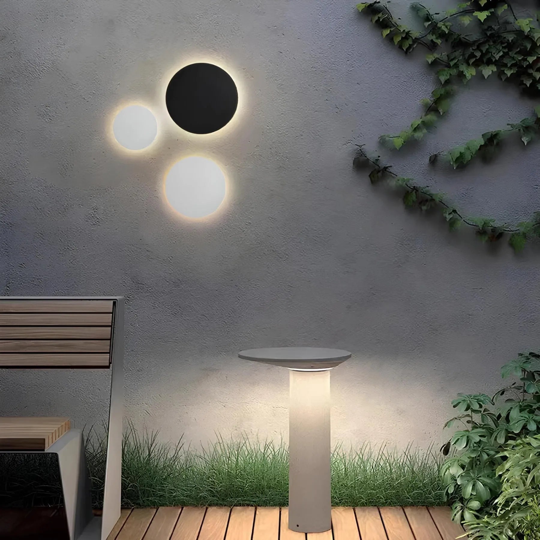 GentleGlow – Soft Glow cirkulære væglamper for en hyggelig atmosfære