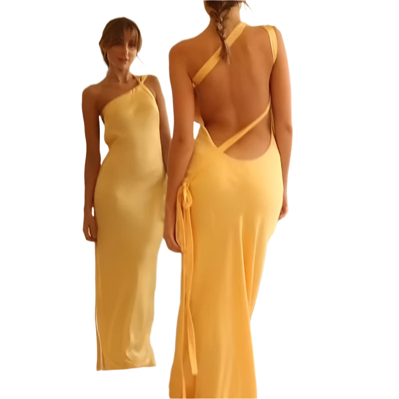 Freida - Højtaljet bodycon kjole