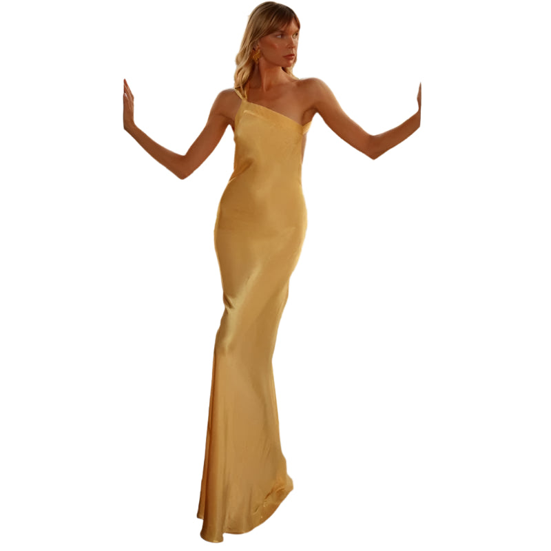 Freida - Højtaljet bodycon kjole