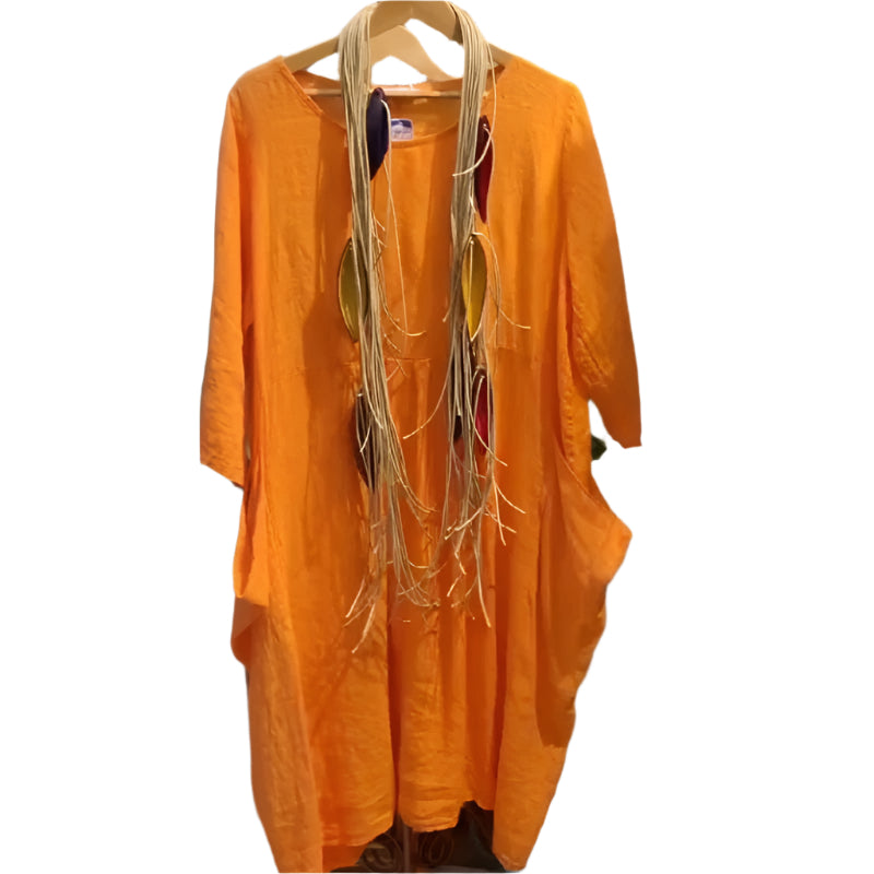 Selina - Boheme-Inspireret Maxi Kjole med Afslappet Elegance
