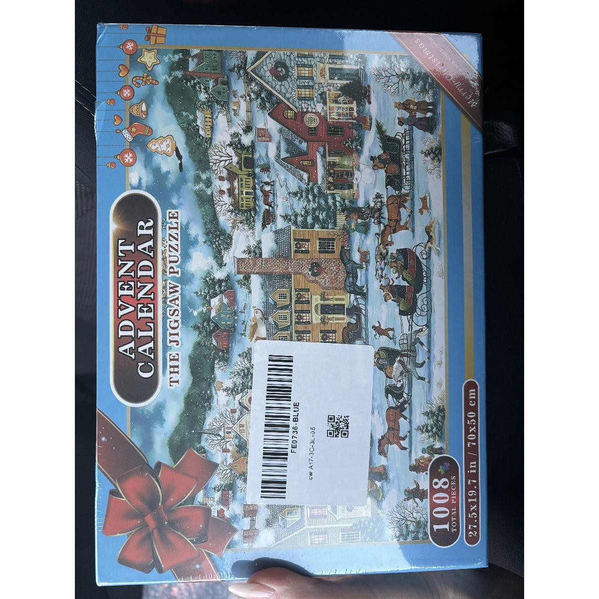 Moderne Julelandsby Adventskalender Puslespil