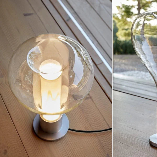 LavaGlow - kunstnerisk bordlampe