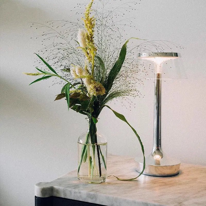 Luma genopladelig bordlampe med berøringskontrol