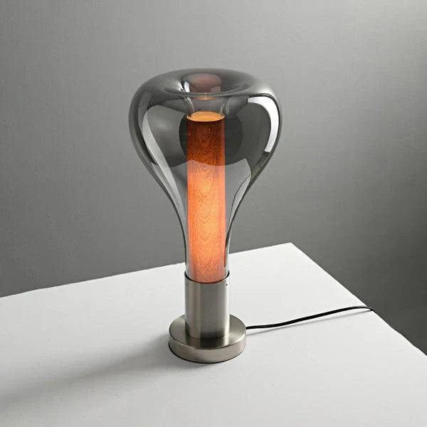 LavaGlow - kunstnerisk bordlampe