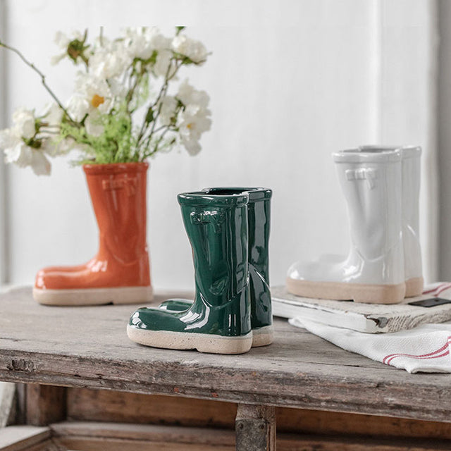 BloomBoots - Unik blomstervase i støvledesign