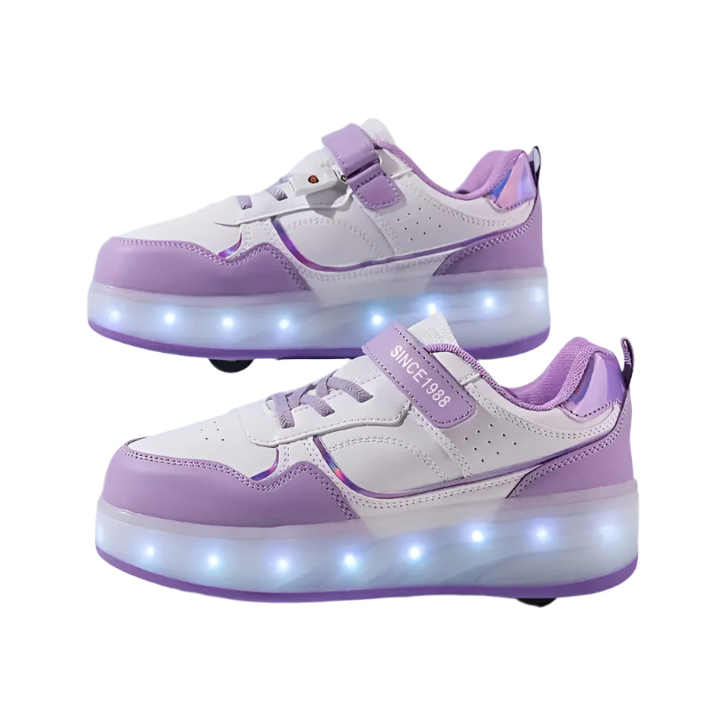 Danah - Sjove og Funktionelle Sko med LED-Lys og Hjul