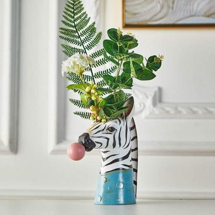 WildBloom Animal Vases - Naturinspirerede dyreskulpturer