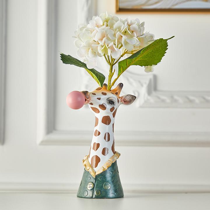 WildBloom Animal Vases - Naturinspirerede dyreskulpturer