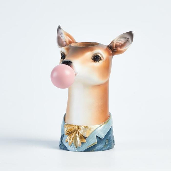 WildBloom Animal Vases - Naturinspirerede dyreskulpturer