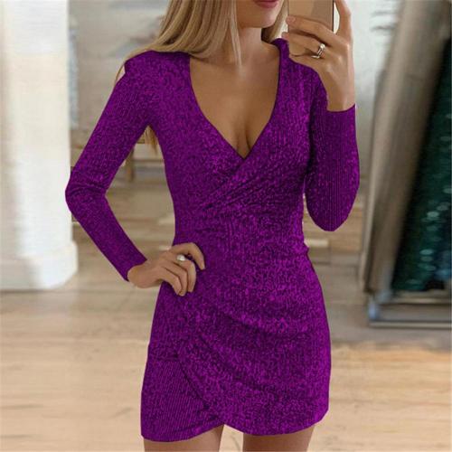 Caroline Gnist Glitter Wrap Damekjole